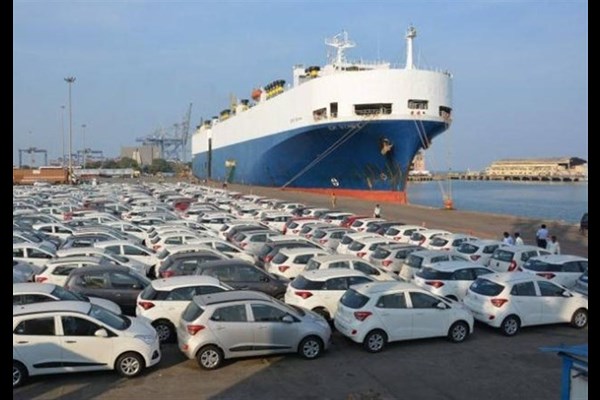 واردات ۲۰۰۰ دستگاه خودرو سواری