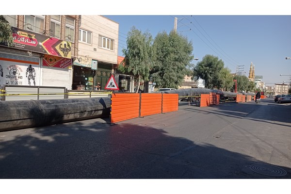 اتمام پروژه جابجایی تاسیسات خیابان امامزاده ابراهیم تا ده روز آینده 