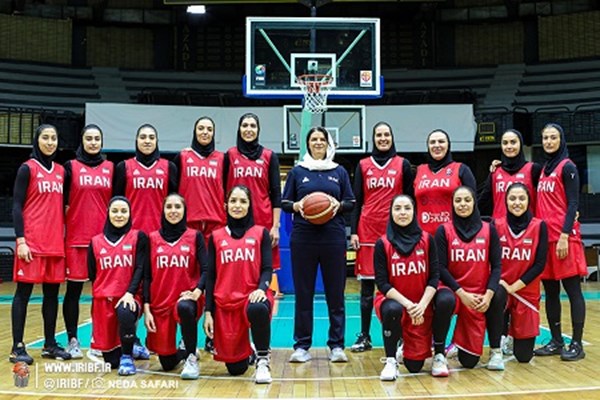 پیروزی زنان بسکتبالیست ایران مقابل اردن