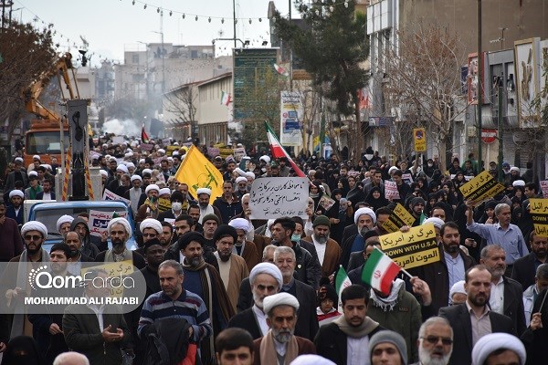 راهپیمایی ۲۲ بهمن مشت محکمی بر دهان بدخواهان است