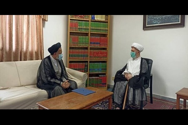 وزیر اطلاعات با مراجع عظام تقلید و علما دیدار کرد + تصاویر