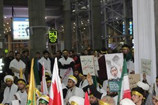 تجمع منتقمون در فرودگاه امام خمینی(ره)