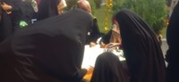 تجمع حمایت از عفاف و حجاب در قم برگزار شد 