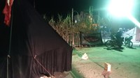 تصاویری از مراسم شب شهادت حضرت رقیه در روستای حاجی آباد قم