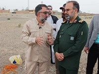 بازدید فرمانده سپاه قم از گروه‌های جهادی + تصاویر