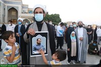 تصاویری از مراسم تشییع پیکر مرحوم فرج نژاد