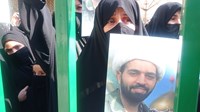 شهید مدافع حرم بعد از شش سال گمنامی تشییع شد+تصاویر