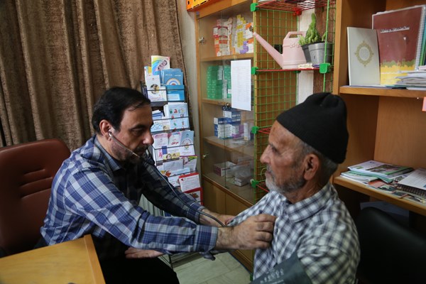 حضور پزشکان جهادگر در روستای پاچیان قم+تصاویر