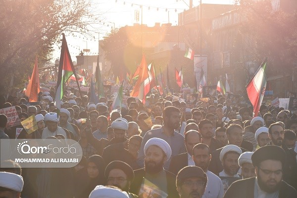 راهپیمایی حمایتی از مردم غزه