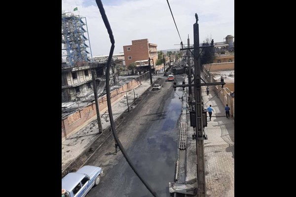 آتش‌سوزی شهرک شکوهیه قم ۲۵ میلیارد ریال به شبکه برق استان خسارت زد