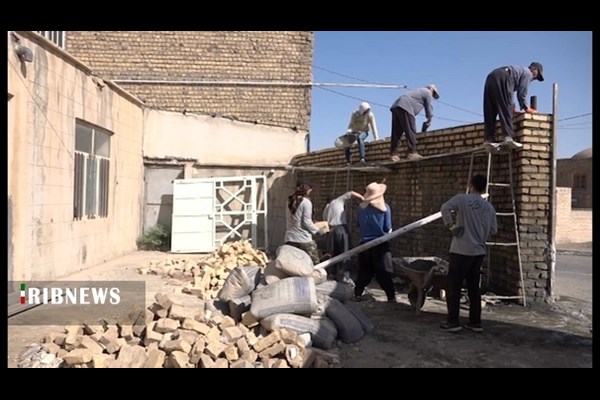  خدمت دانشجویان به روستاییان جعفر آباد قم