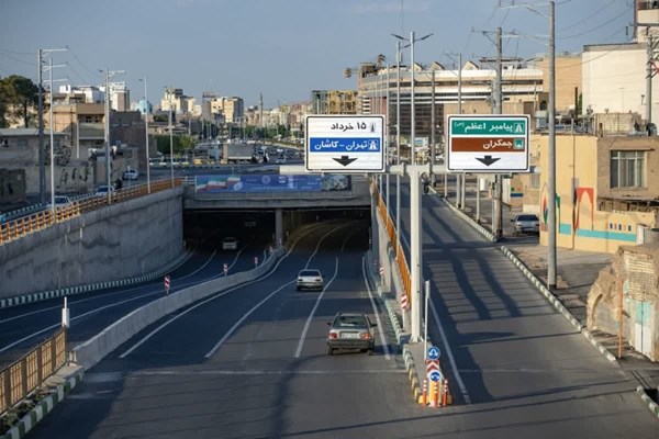 ایمن‌سازی ترافیکی تونل غدیر