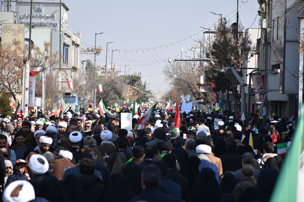 راهیپیمایی روز ۲۲ بهمن در شهر قم