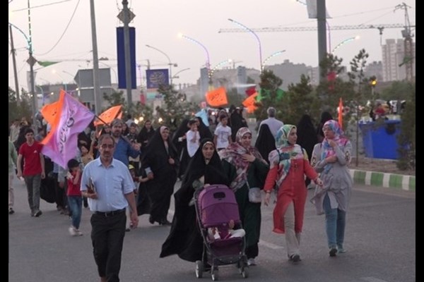 برگزاری شادپیمایی روز عید غدیر در قم 