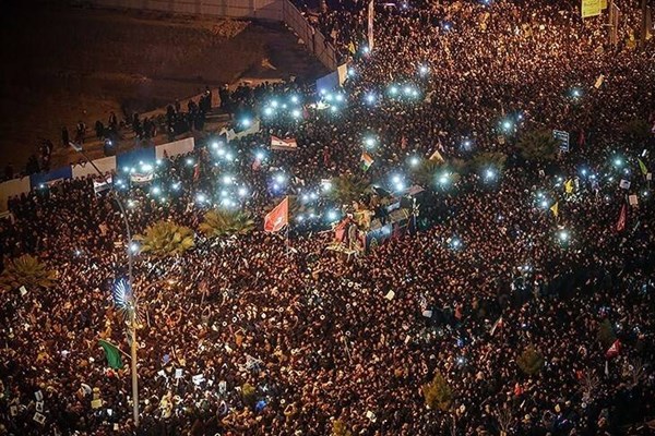 از انتظار چندین ساعته تا تشییع باشکوه سردار دل ها + فیلم
