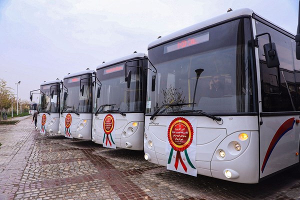ویدیو | نخستین مرحله ورود اتوبوس‌های جدید به ناوگان عمومی شهر قم