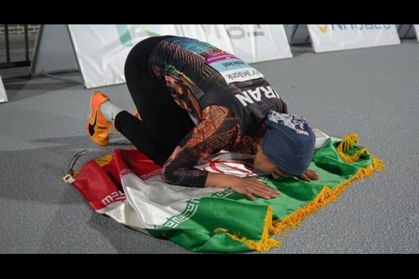 دختر طلایی ایران کم نیاورد
