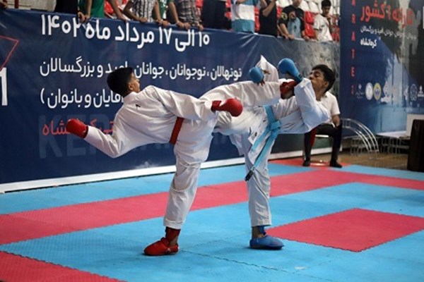تهران قهرمان لیگ کاراته وان پسران ایران شد
