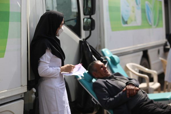جهادگران سلامت قم مشغول خدمت در خوزستان+ تصاویر
