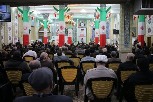 گزارش تصویری | برگزاری جشن بزرگ دهه فجر در مسجد چهارمردان