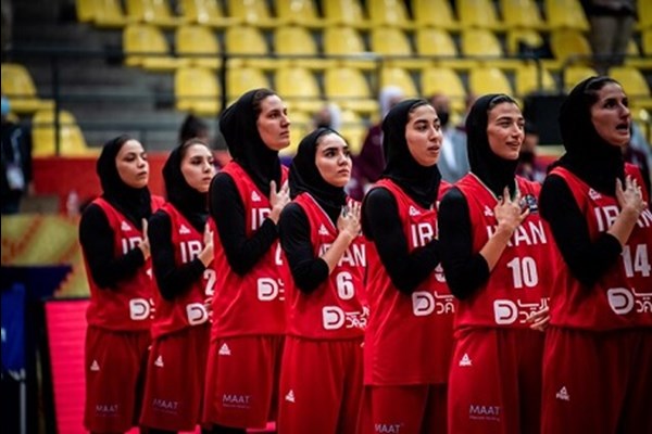 حضور بسکتبال زنان ایران در جام ویلیام جونز