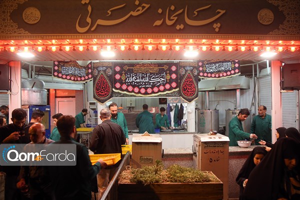 خدمت‌رسانی موکب‌های حرم حضرت معصومه (س) به زائران