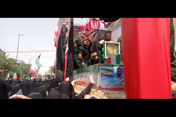 مردم قم فدائیان خود را در آغوش کشیدند