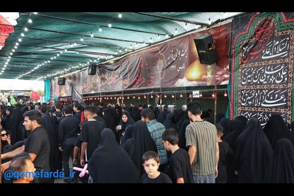 فیلم| پیاده‌روی جاماندگان اربعین در قم 