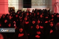 عزاداری هیأت محبین اهل‌بیت (ع) در حرم مطهر