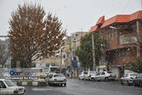 گزارش تصویری | بارش اولین برف زمستانی در شهر قم