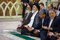 آیین خطبه خوانی خادمان حرم حضرت فاطمه معصومه (س)