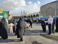 حضور فعال تیم های اورژانس اجتماعی بهزیستی قم در خدمت رسانی به نمازگزاران مسجد مقدس جمکران 