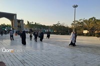 حضور زائران حسینی در موکب قرارگاه اربعین