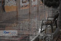 گزارش تصویری | بارش رحمت الهی در شهر قم