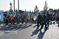 گزارش تصویری | برگزاری مراسم رژه نیروهای مسلح استان قم