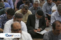 برگزاری دعای ندبه در مسجد جمکران