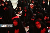 عزاداری هیأت محبین اهل‌بیت (ع) در حرم مطهر