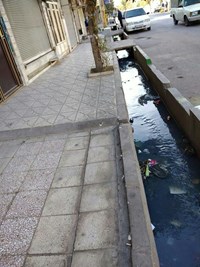 شهروندان و مدیریت شهری مقصر کثیفی جوی های آب شهر!+ تصاویر