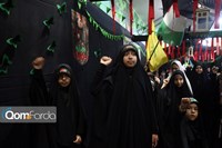 برپایی خیمه عزاداری کودکان حسینی