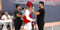 برگزاری مسابقات قهرمانی تکواندو پسران استان قم