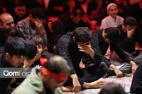 عزاداری هیأت محبین اهل‌بیت (ع) در حرم مطهر