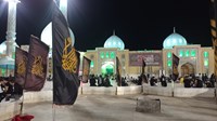 مراسم احیای شب عاشورا در مسجد مقدس جمکران برگزار شد+ تصاویر