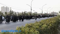 پیاده‌روی جاماندگان اربعین در قم