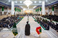 آیین خطبه خوانی خادمان حرم حضرت فاطمه معصومه (س)