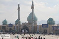 حال و هوای مسجد جمکران در حضور خیل عظیم مهدی یاوران + عکس