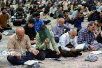شب عید قربان در حرم بانوی کرامت
