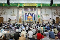 حرم بانوی کرامت در سالروز میلاد امام هشتم