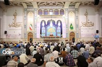 شب عید قربان در حرم بانوی کرامت