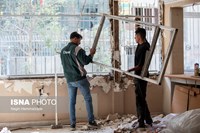 روند بازسازی نقاط آسیب‌دیده در جنگ ۱۲ روزه