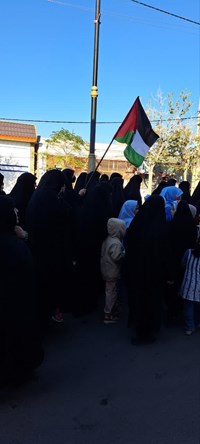 راهپیمایی مردم جعفرآباد در حمایت از مردم غزه
